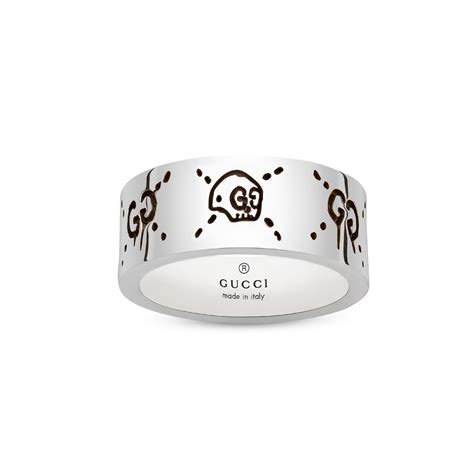 gucci ghost collection ring|Gucci ghost ring price.